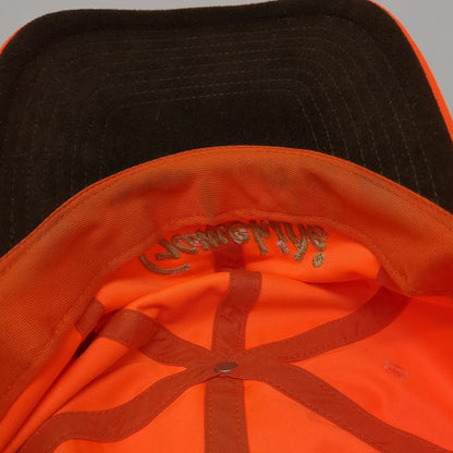 Gamehide Baseball Cap Orange One Size Strapback Hunting Hunter Embroidered Hat