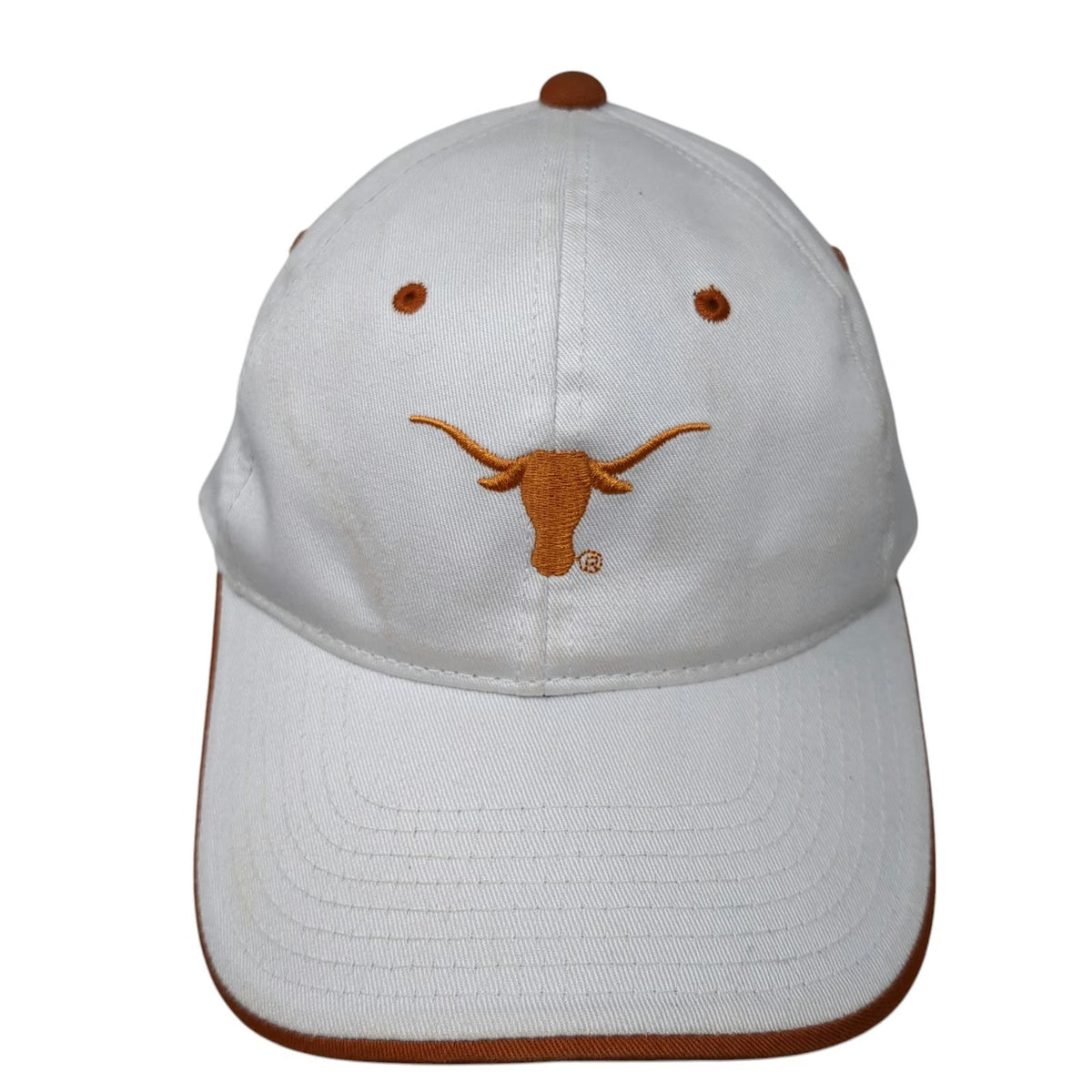 Texas Longhorns NCAA Signatures Cap White Orange One Size Snapback Hook em Horns