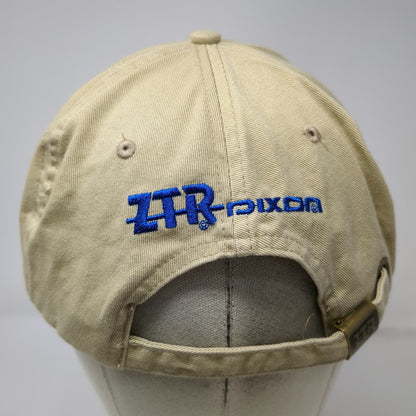 Dixon ZTR Zero Turn Mower Baseball Cap Beige One Size Slideback Hat Embroidered
