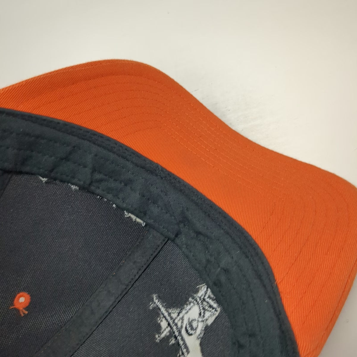 Richardson Trucker Hat Orange One Size Lineman Utility Pole Mesh Snapback