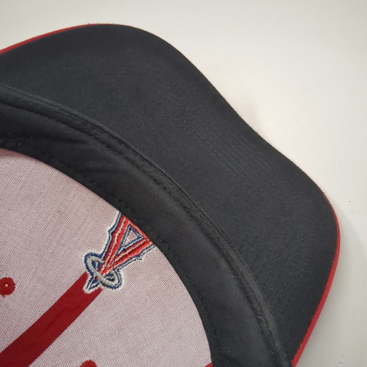 OC Sports Los Angeles Angels Baseball Cap Red One Size Strapback MLB Logo Hat