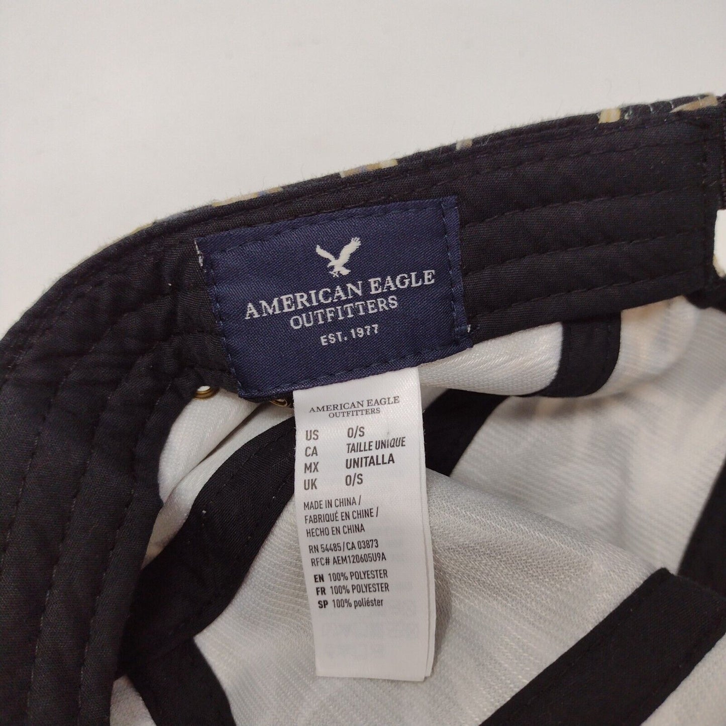 American Eagle Outfitters Strapback 5 Panel Hat Multi OSFA Tropical