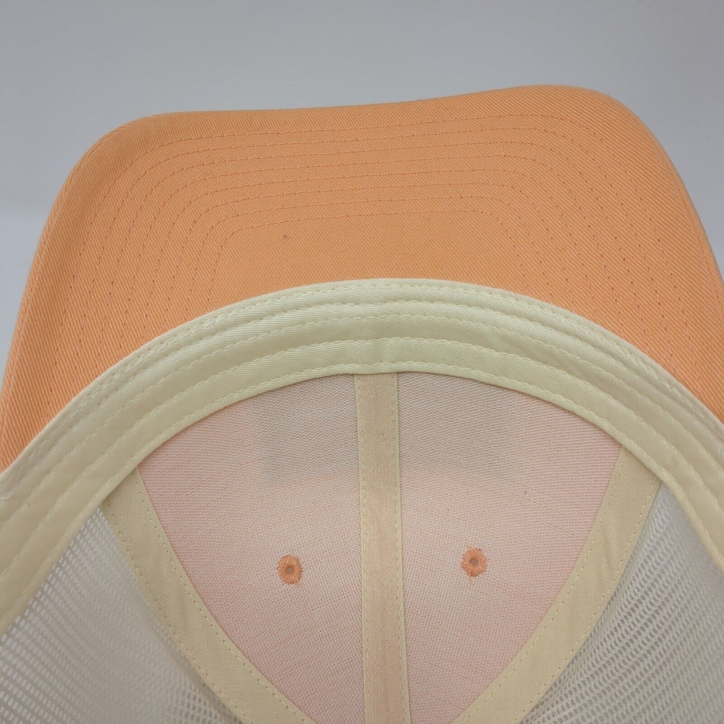 Idaho Snapback Trucker Hat Orange Small Adjustable Mesh Back Richardson