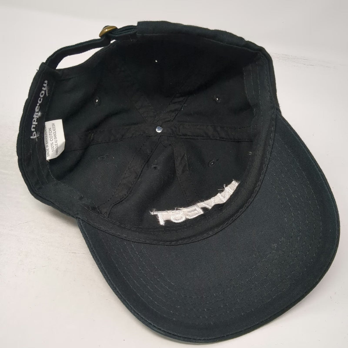 Public Invest Baseball Cap Black One Size Slideback Cotton Hat Finance Stocks
