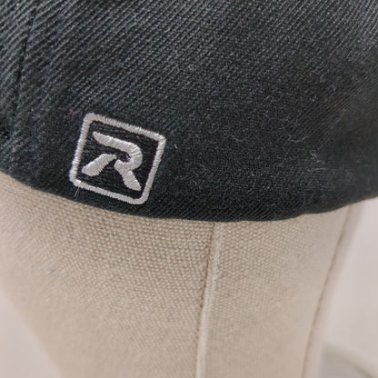 Sully's Star Idaho Fitted Hat Black SM-MD Embroidered Flexfit 6 Panel