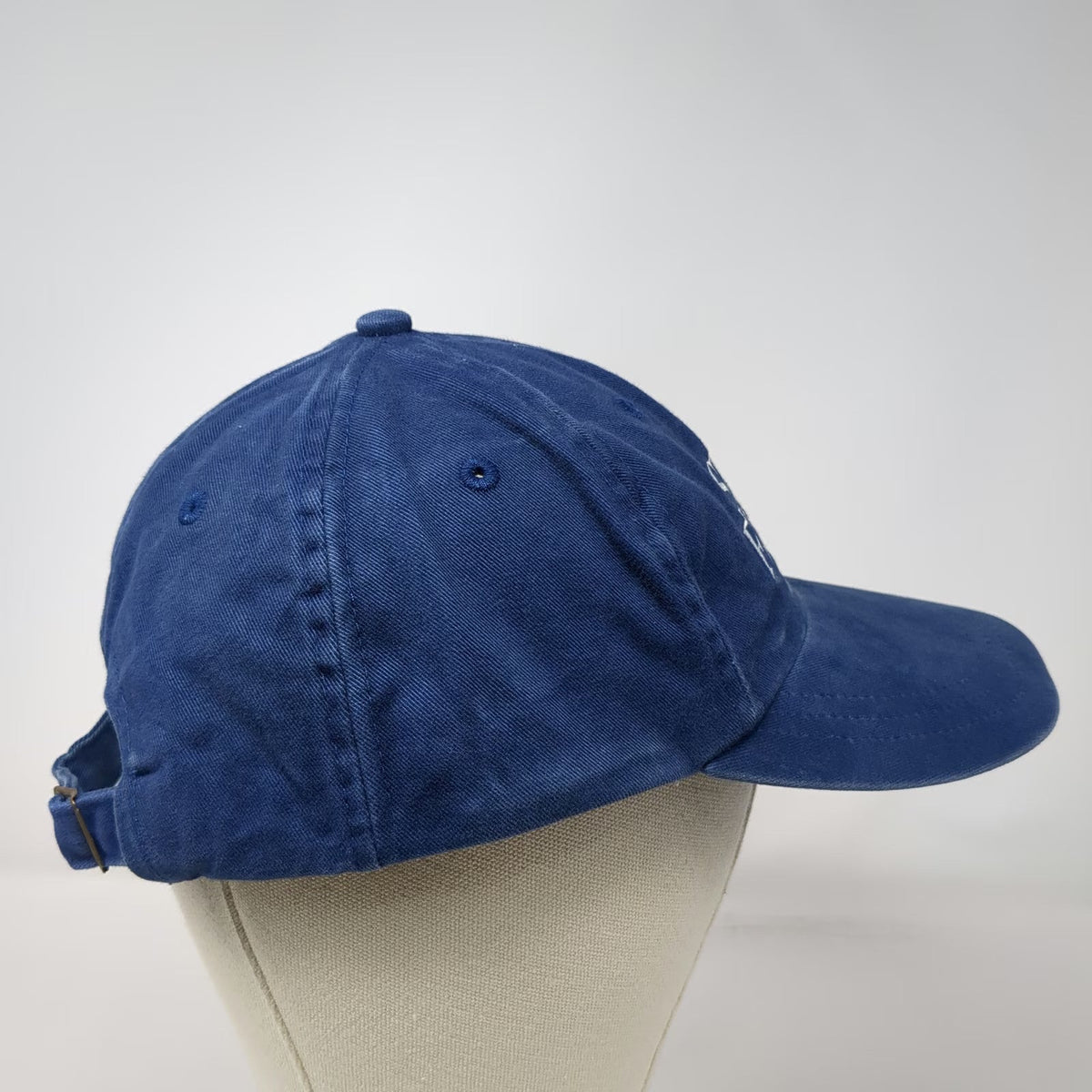 Sport Fishing Marlin Blue Baseball Cap One Size Slideback Hat Cotton Curved Bill