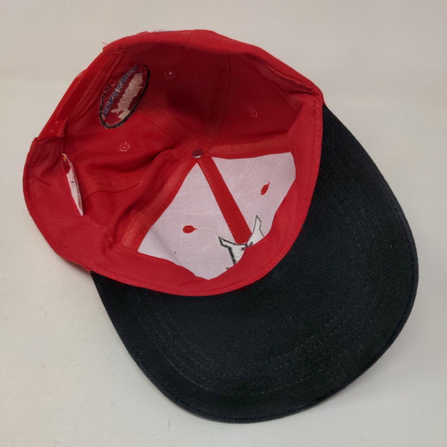 Indianapolis Indians Men's Snapback Hat Red Adjustable Embroidered Logo Pepsi