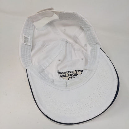 Ray Catena Lexus Men's Strapback Hat White Size OSFA Embroidered Logo