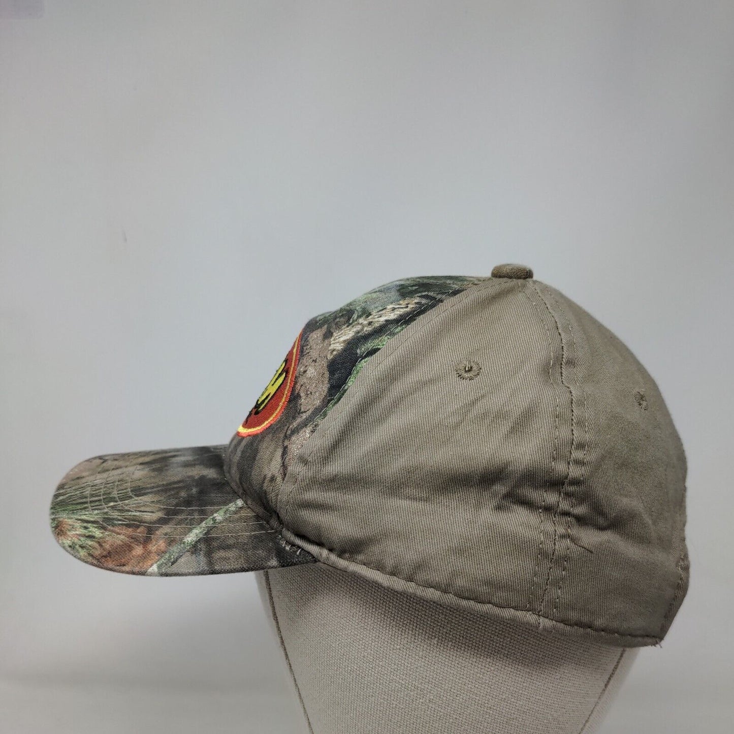 Zoom Bait Company Inc Strapback Hat Camo OSFM Embroidered Adjustable