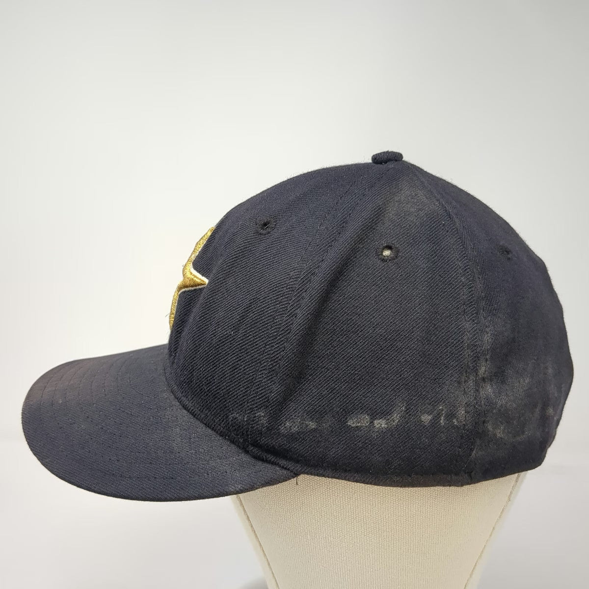 Houston Astros MLB New Era Baseball Cap Blue 7 3/8 Wool Diamond Collection Star