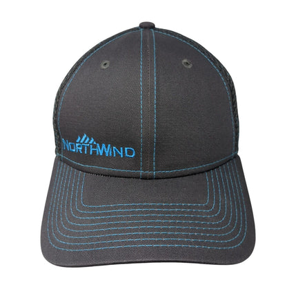 Northwind Fitted Hat Gray Small-Medium Stretch Mesh New Era 39Thirty