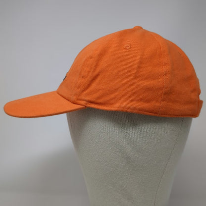 Cobra Camp Little Lemhi Embroidered Baseball Cap Orange One Size Strapback Hat