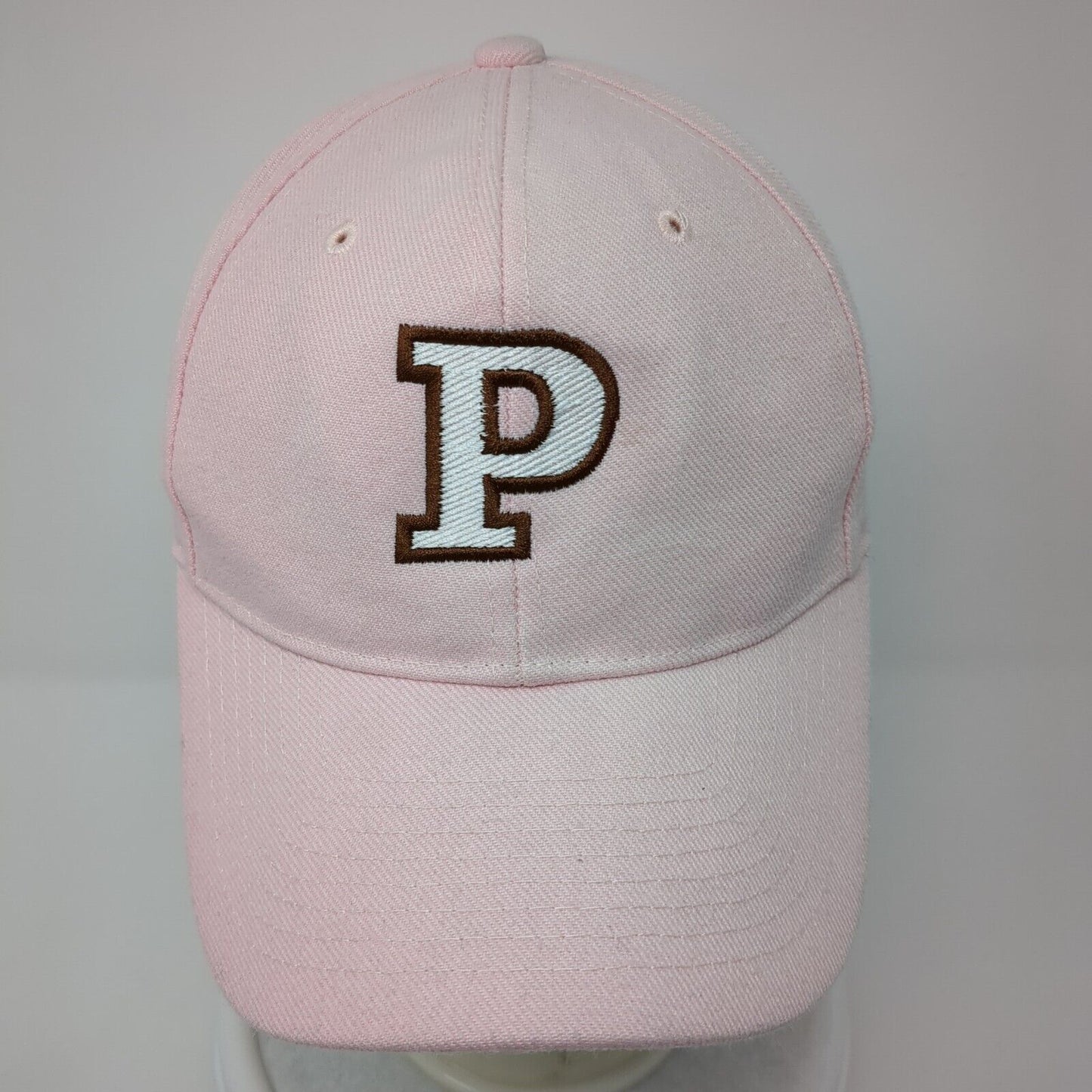 CrossPointe Strapback Hat Pink One Size Adjustable Embroidered 6 Panel