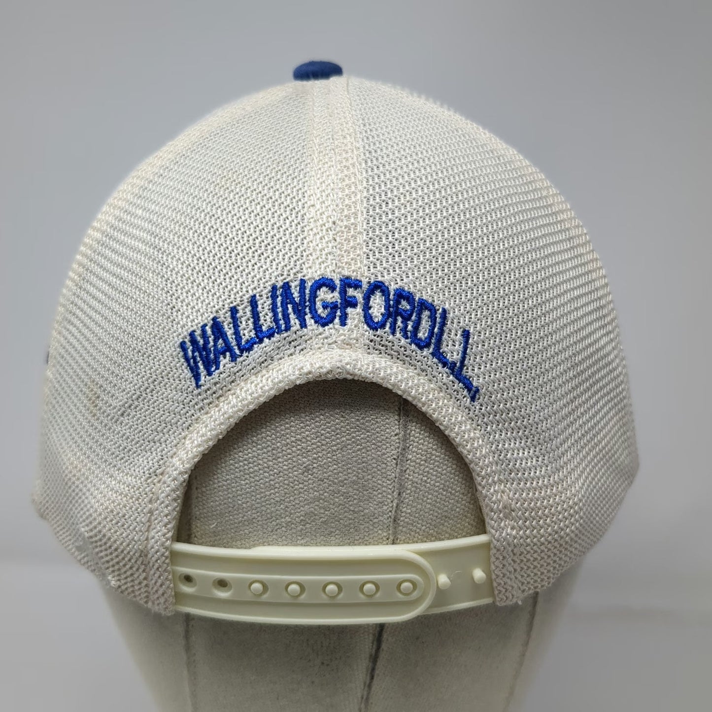 Wallingford LL Pacific Headwear Blue White One Size Trucker Hat Snapback 70th
