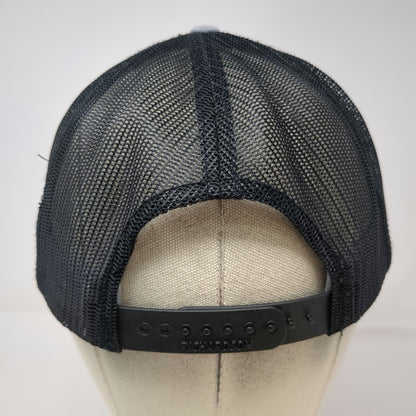 Richardson Trucker Hat Gray One Size Skyshare Logo Mesh Snapback Black 112