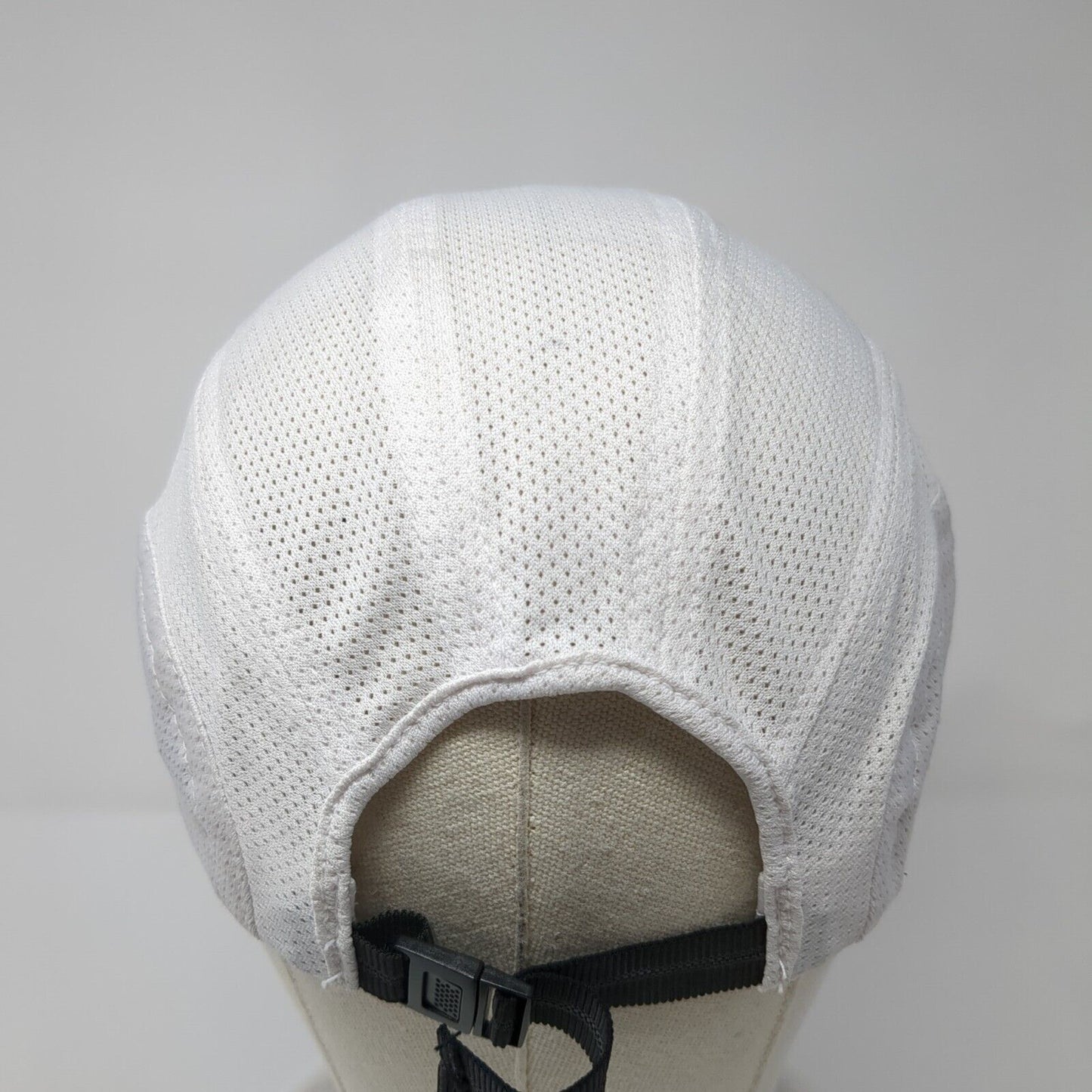 Law Enforcement Torch Run Strapback Hat White One Size Adjustable Mesh