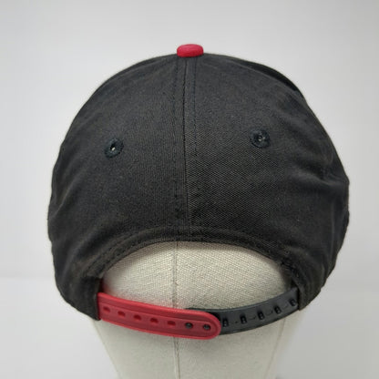 New York Yankees MLB New Era Snapback Hat Black S/M Triple Logo Red Gray White