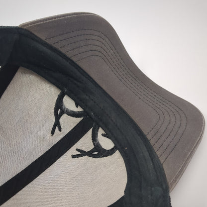 Realtree Outfitters sdnapback Trucker Hat Gray One Size Adjustable Mesh Back