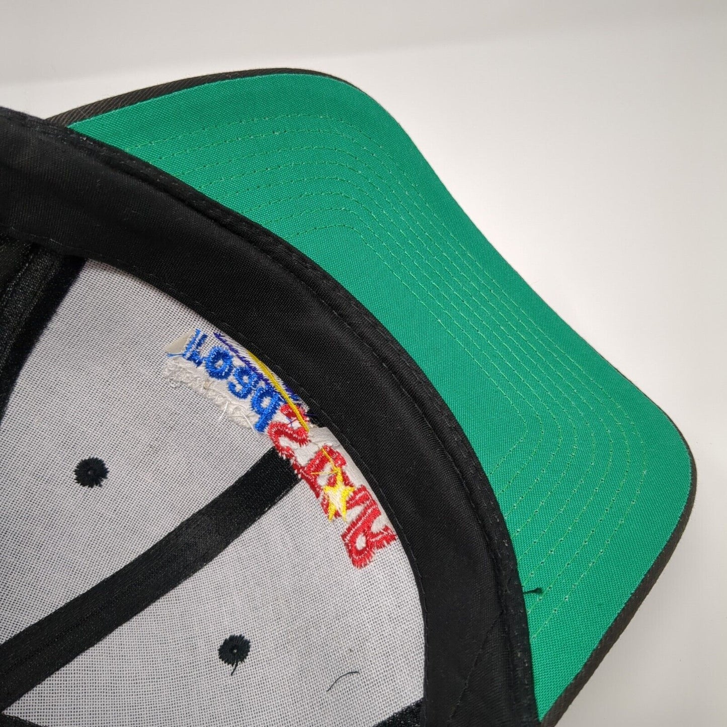 Newport's Roadstar Snapback Hat Black OSFA Adjustable Embroidered