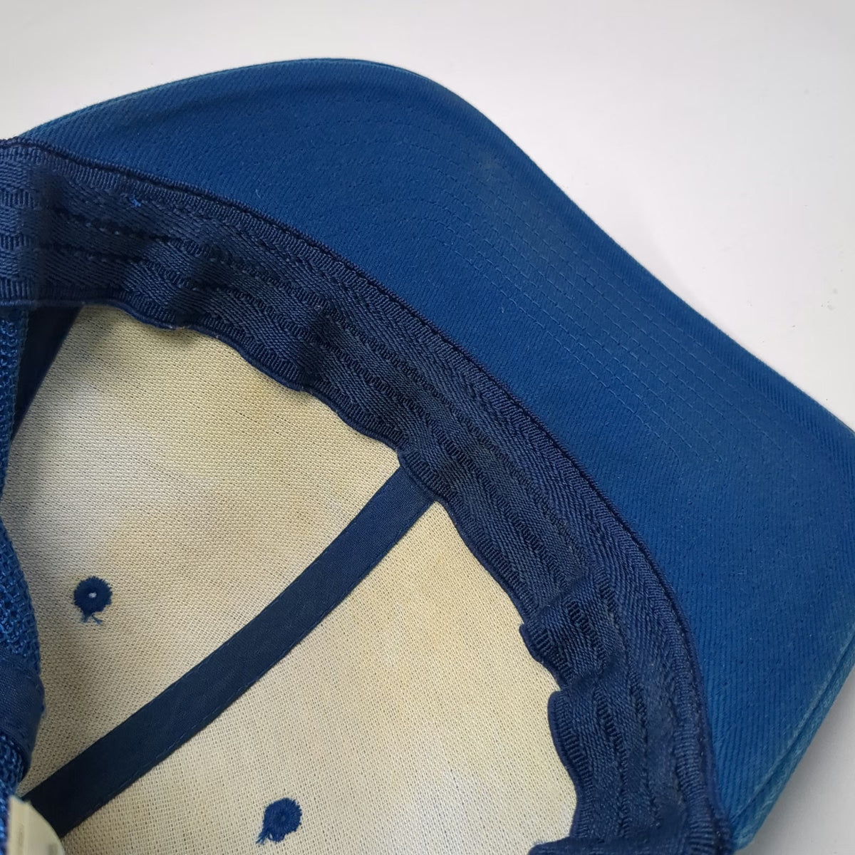 Columbia Baseball Cap Blue XL Mesh Back Stretch Fit Performance Fishing Gear hat