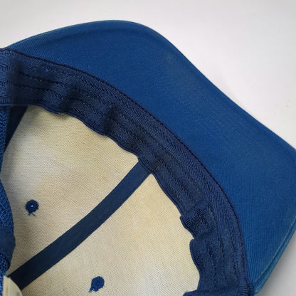 Columbia Baseball Cap Blue XL Mesh Back Stretch Fit Performance Fishing Gear hat