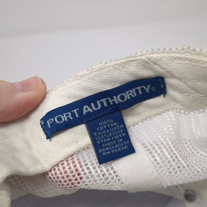 Scoular Snapback Mesh Back Trucker Hat Blue One Size Port Authority