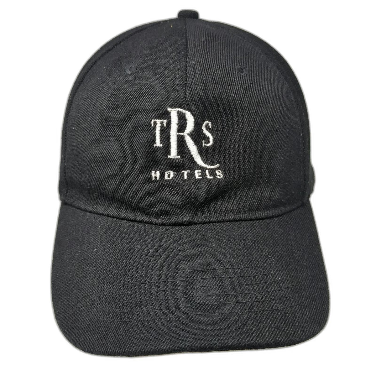 TRS Hotels Logo Black Baseball Cap One Size Embroidered Strapback Hat 6 Panel