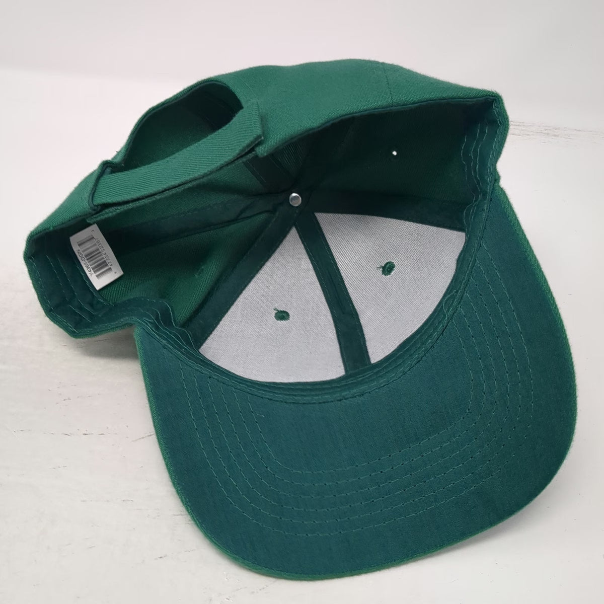 Portland Arched White Lettering Green One Size Baseball Cap Strapback Hat
