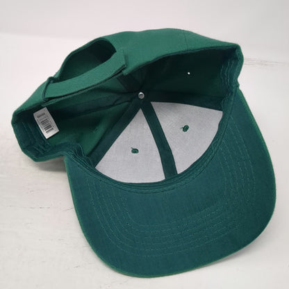 Portland Arched White Lettering Green One Size Baseball Cap Strapback Hat