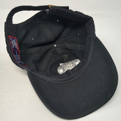 Polar USA Baseball Cap Black OSFM GTMO Beach Club Sun Sand Surf Slideback Hat