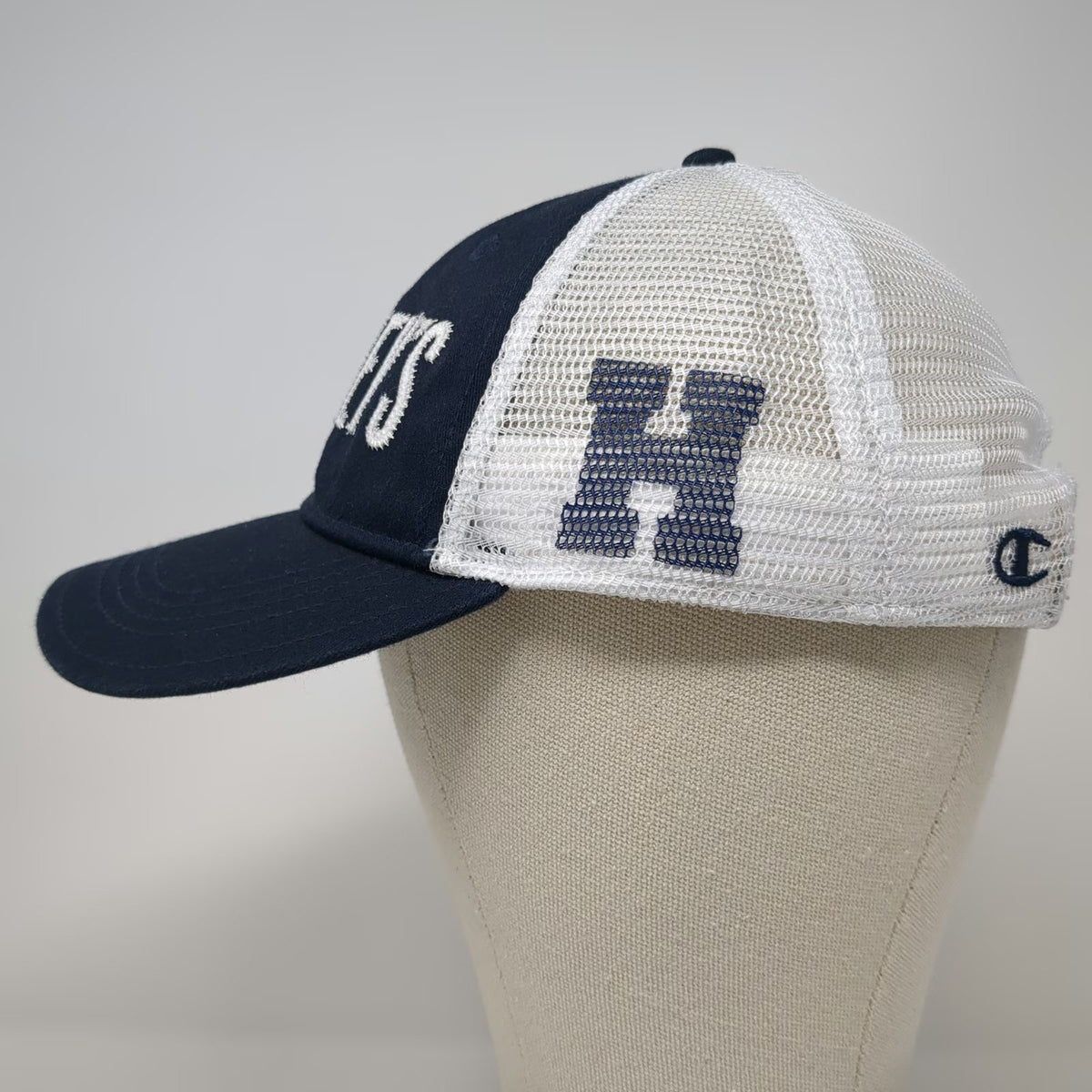 Champion Trucker Hat Blue One Size Hershey's Embroidered Mesh Snapback Logo Cap