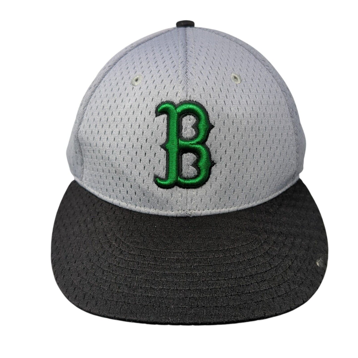 Broncos Fitted Hat Gray One Size Embroidered Logo Colorblock Richardson