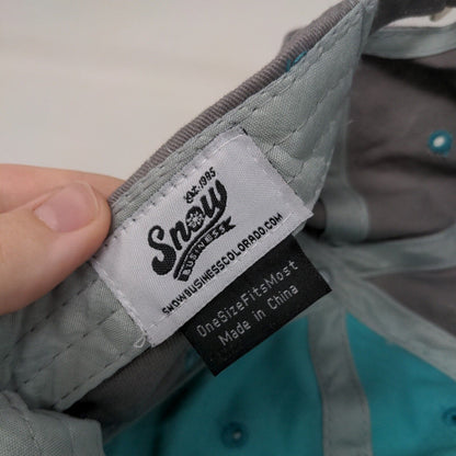 Colorado 1876 Slideback Hat Multicolor OSFM Embroidered 6 Panel Cotton Snow