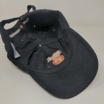 Tito's Handmade Vodka Men's Slideback Hat Black Embroidered Logo Austin Texas