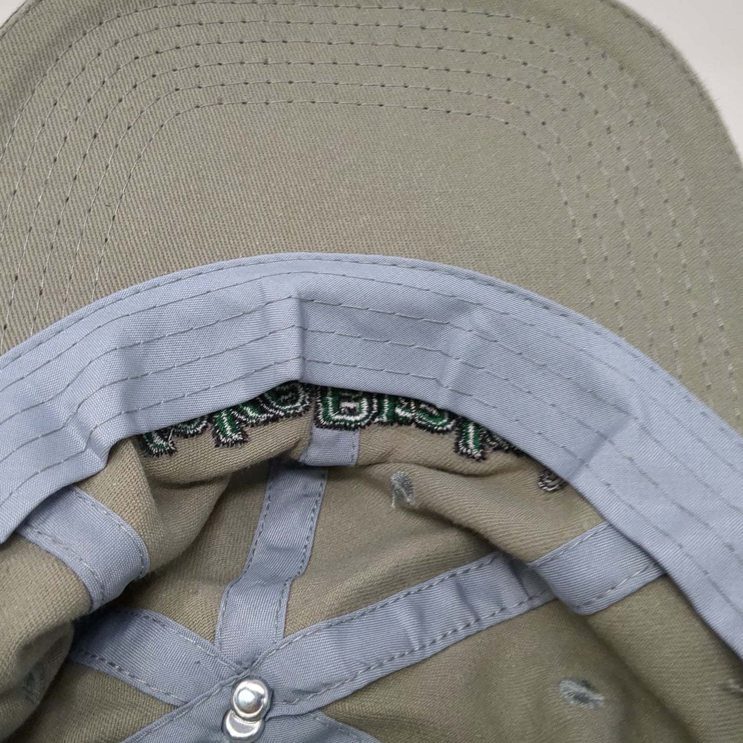 Fersten Worldwide Baseball Cap Green One Size Jake Brake Slideback Hat Trucking