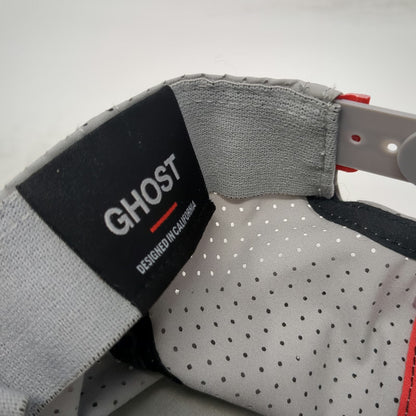 GHOST Trucker Hat Gray One Size Play Bad Fast Patch Perforated Golf Snapback Cap