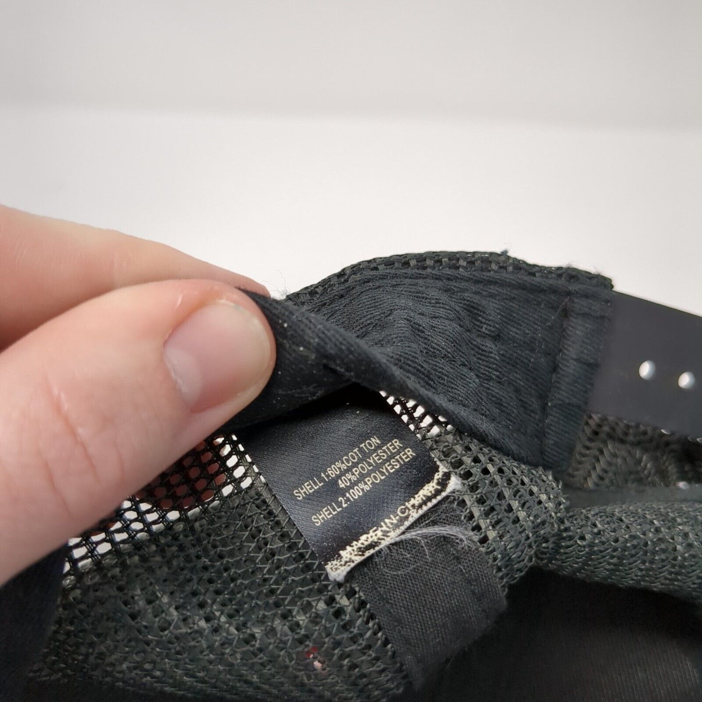 Richardson Snapback Mesh Back Trucker Hat Red One Size Logo Embroidered