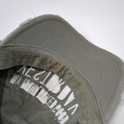 District Baseball Cap Green One Size My Hair Looked Good Yesterday Frayed Hat