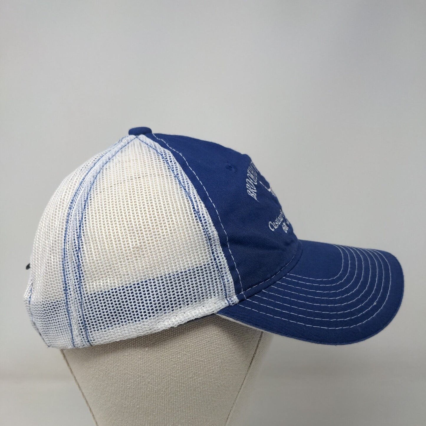 Brookhaven Milling Co. Snapback Trucker Hat Multicolor OSFM Adjustable Mesh Back