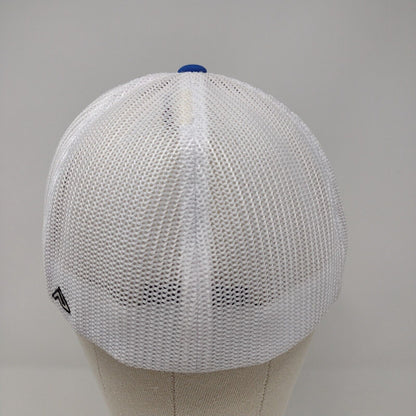 Letter W Fitted Mesh Back Trucker Hat Multi 7 3/8-8 Pacific Headwear