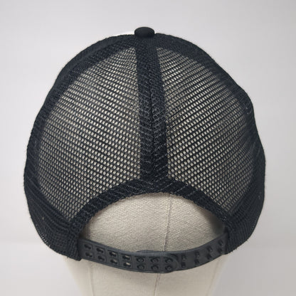 I Pee In Pools Snapback Rope Trucker Hat Black One Size Mesh Back Cobra