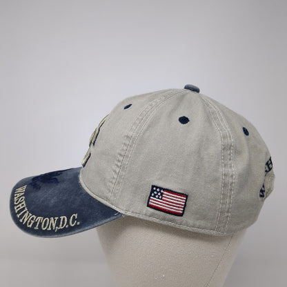 Washington, D.C. Slideback Hat Multi One Size Adjustable USA Flag