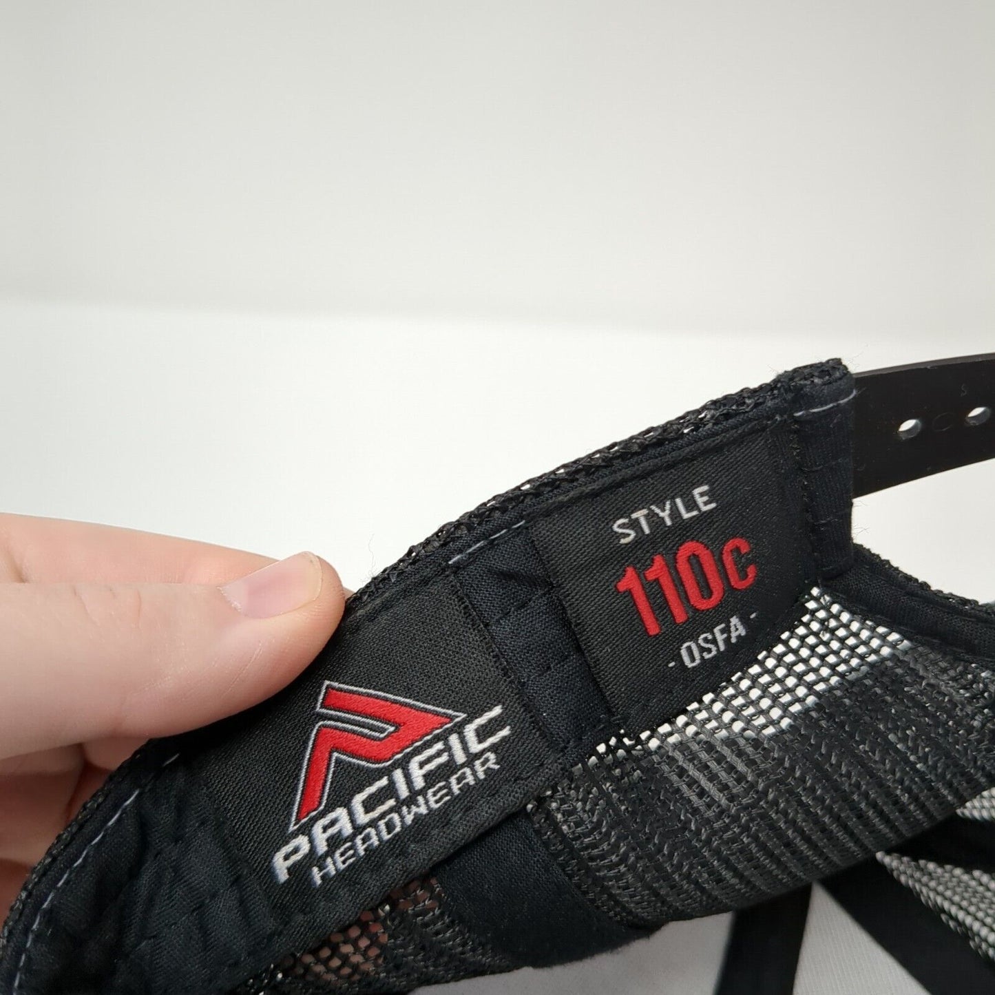 Mill95 Est 2016 Snapback Trucker Hat Gray OS Adjustable Mesh Pacific Headwear