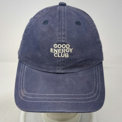 Rubi Baseball Cap Blue One Size Good Energy Club Cotton Contrast Stitching Hat