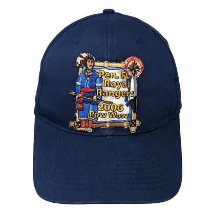 Pen. FL Royal Rangers 2006 Pow Wow Snapback Cap Blue One Size Adjustable Nissin