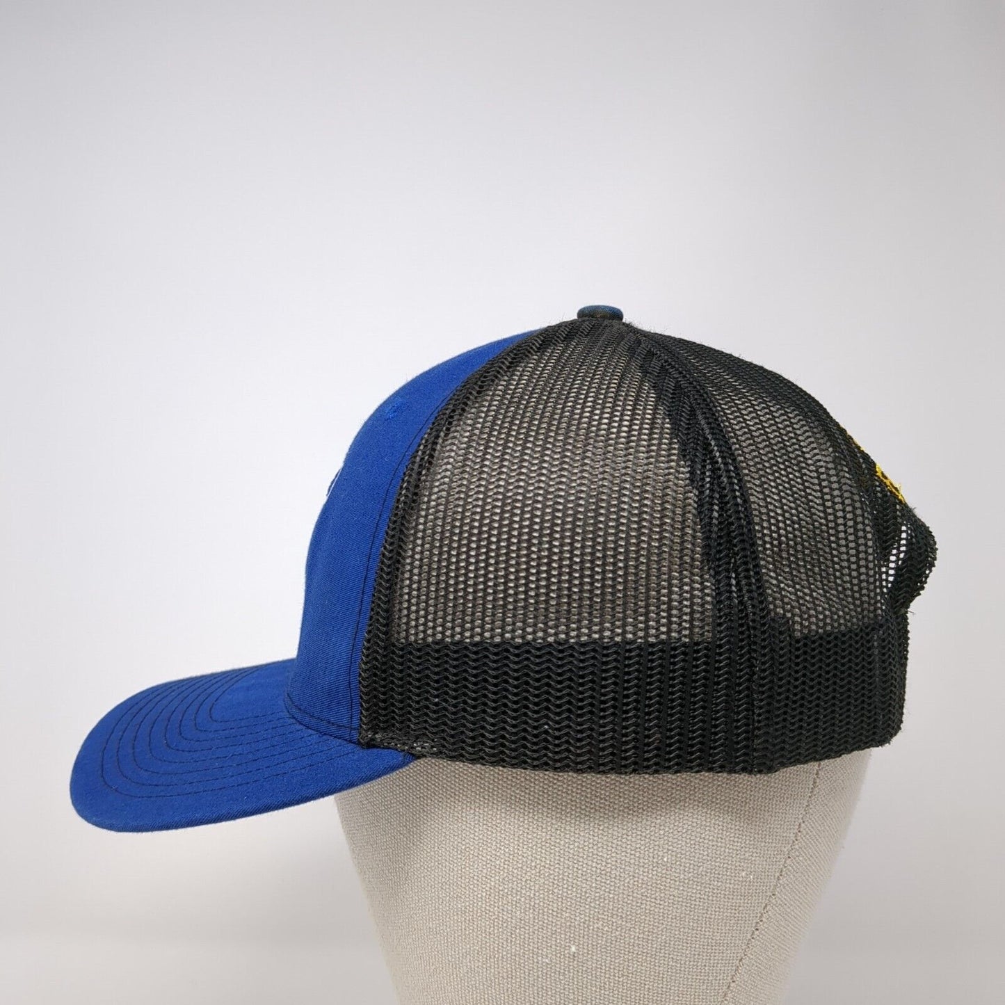 Cougar Football 112 Snapback Trucker Hat Blue One Size Mesh Back Richardson