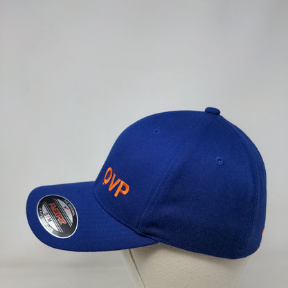 OVP Olde Village Pub Fitted Hat Blue S/M Embroidered Flexfit 6 Panel