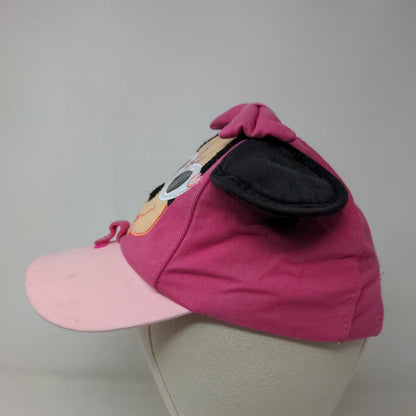 Disney Parks Girl's Stretchy Hat Toddler Size 51-53CM Embroidered Minnie Mouse