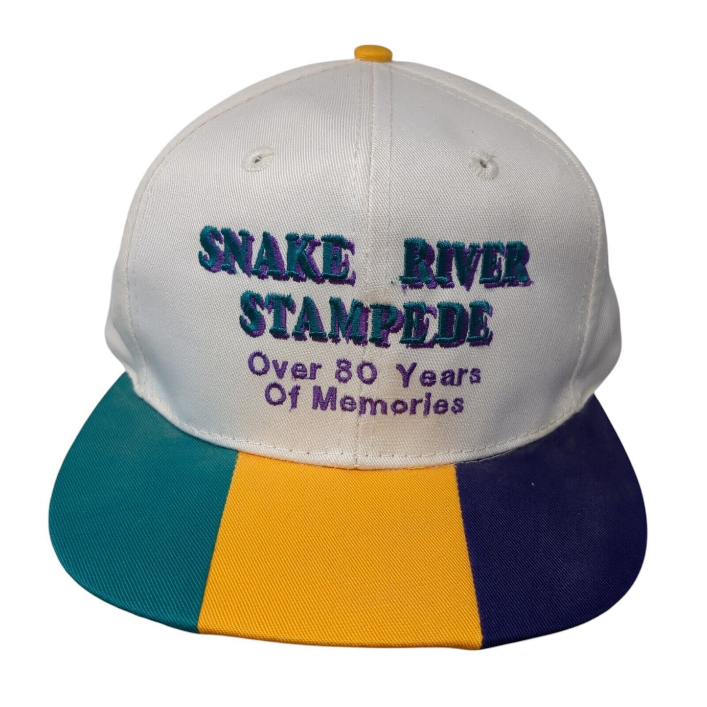 Snake River Stampede Over 80 Years Of Memories Snapback Hat Multi One Size Otto