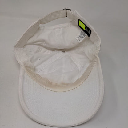 Nike Slideback Hat White OSFM Adjustable Embroidered 6 Panel Heritage86